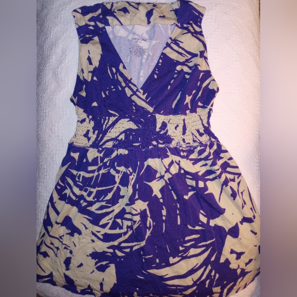 ♡🗝️ Liz Lange Maternity for Target Purple and Taupe Maternity Top